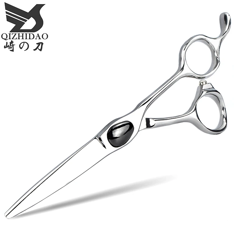 

Professional Japan 440c Stainless Steel Hairdressing Scissors, Silver/customized