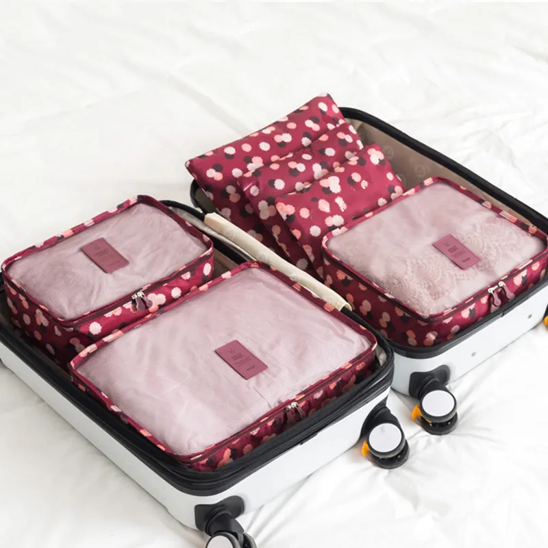 

Travelsky outdoor travel organizer 6 set clothes travel storage bag