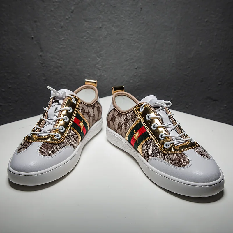 2019 New Arrived Little Bee Fashion Low sneakers Male casual shoes Comfortable Breathable Runner shoes  size 36-47