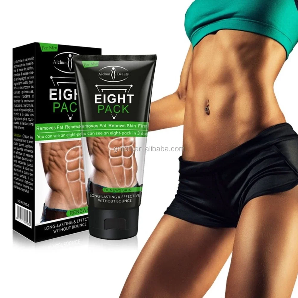

Aichun Beauty Anti Cellulite Abdomen Eight Pack Fat Burning Men Muscle Stronger Cream, N/a