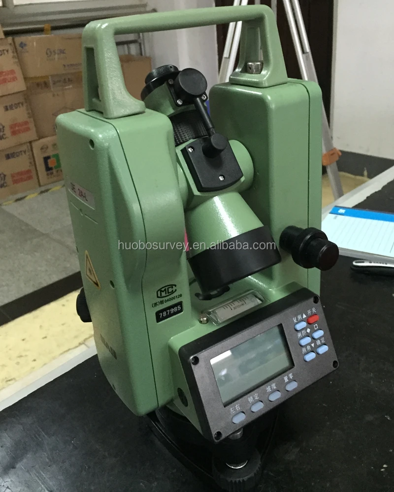 Digital Total Station Theodolite Instrument Used for Measuring Angle