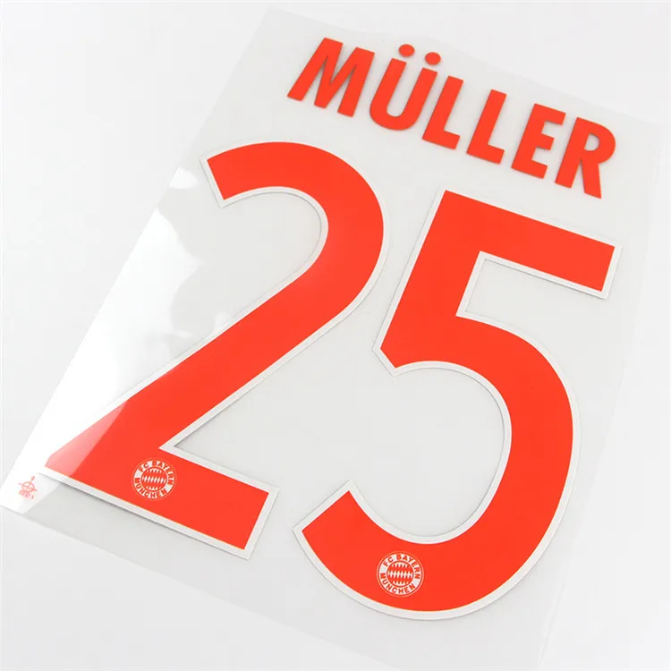 Custom Iron On Transfer Numbers And Letters For Jersey Buy Iron On