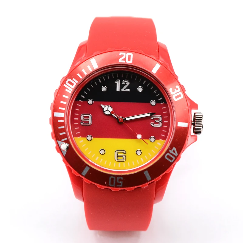 

World Cup Promotion Watch Silicone Watch for Kids, Customed color