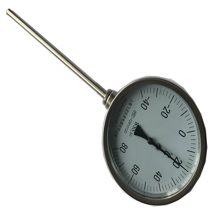 Industrial Dial Bi-metal Thermometer WSS511 Temperature Gauge