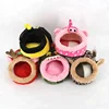 Soft Cotton Cartoon Small Pet Rabbit Rat Hamster Bed House Chinchillas Squirrel Bed Nest Cage Mini Guinea Pigs Sleeping Beds