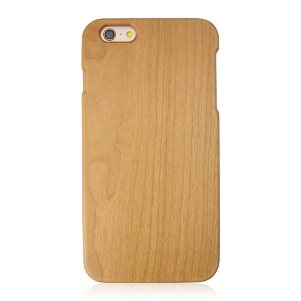 

Customize Design Natural Real bamboo cherry wood phone case for Iphone Wooden Phone Case