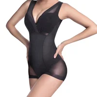

6372 Women Shapewear Tummy Control Body Underbust Slimming Underwear Vest Bodysuits Full Body Shaper
