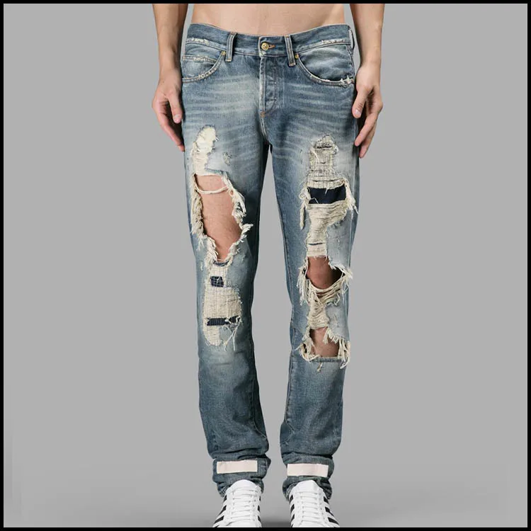 damage jeans damage