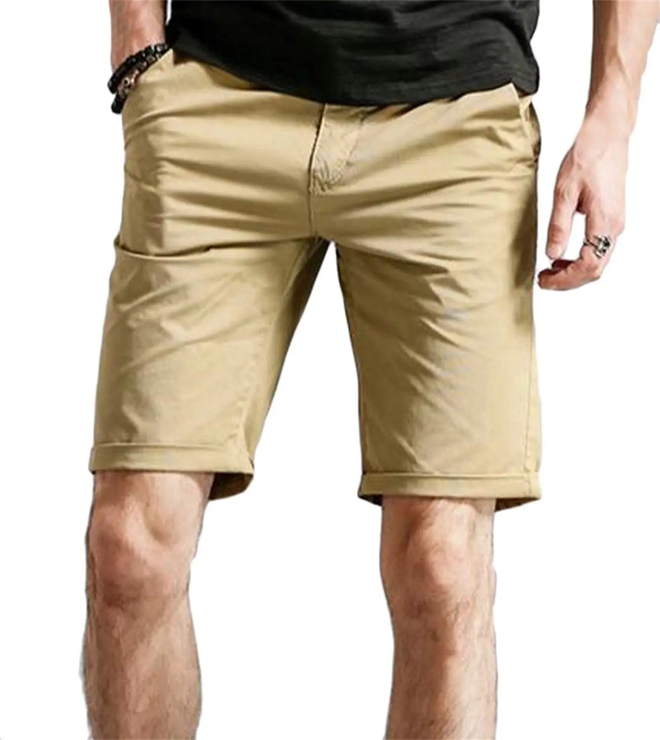 XiaoTianXin-men clothes XTX Mens Casual Plaid Cotton Linen Straight Leg Slim Fit Dress Pants Trousers 