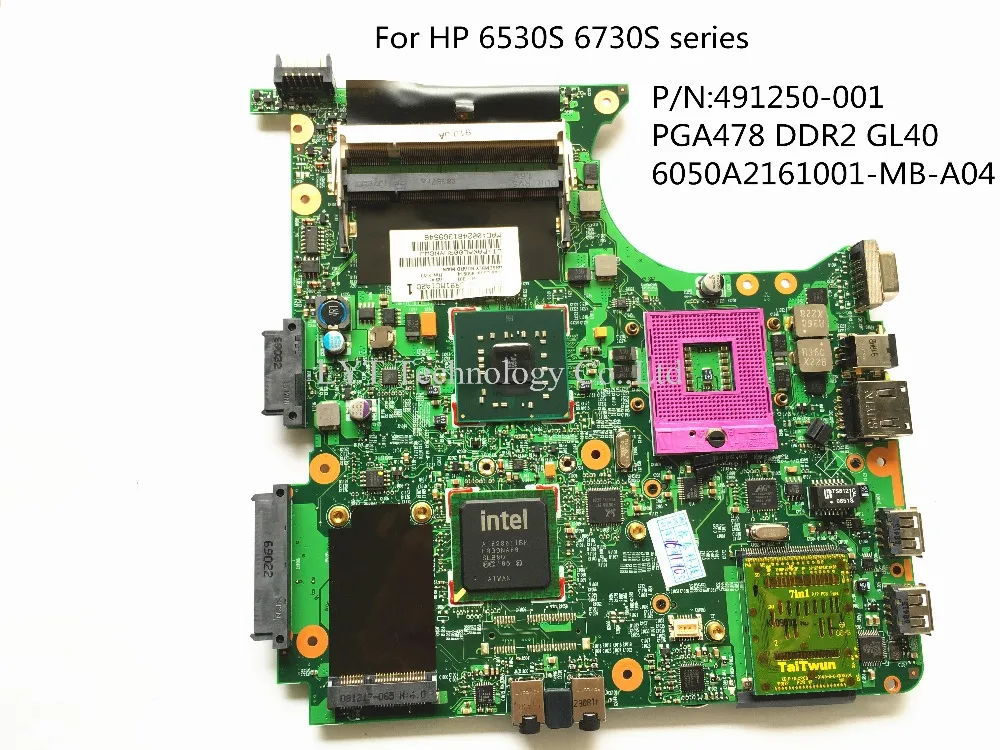 

For HP 6730S 491250-001 Laptop Motherboard Mainboard 100% tested