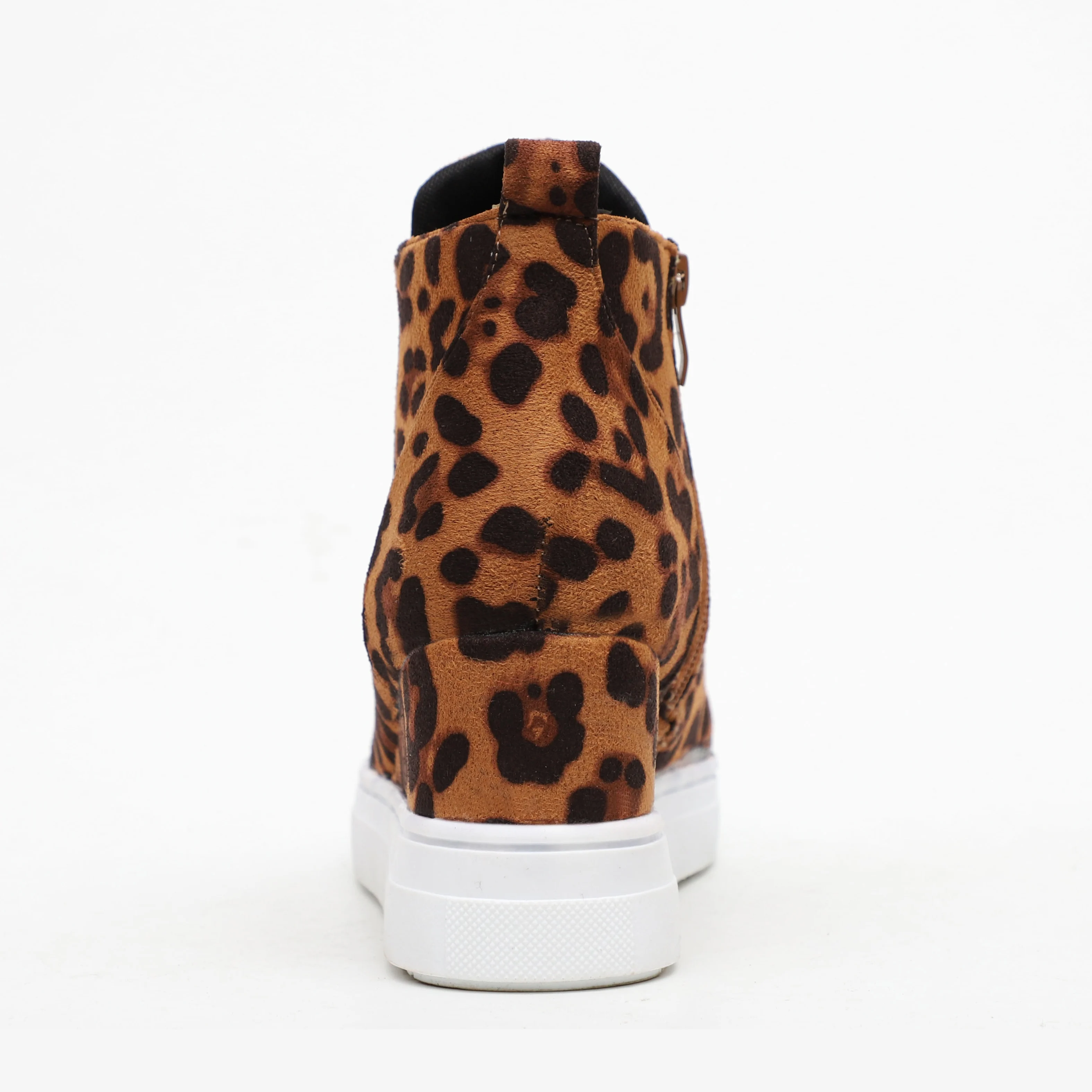 casual wedge booties