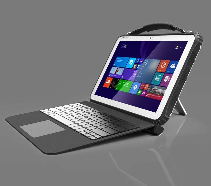 Supereme CPU Intel Z8300 quad-core 12.2inch rugged tablet pc ip65 with 4G/NFC/Barcode scanner/RS323/RJ45 rugged tablets