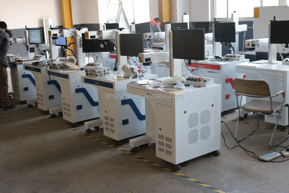 UNICH fiber laser marking machine with 20/30/50W Raycus/Max generator