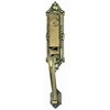 American zinc antique external wood door handles lock