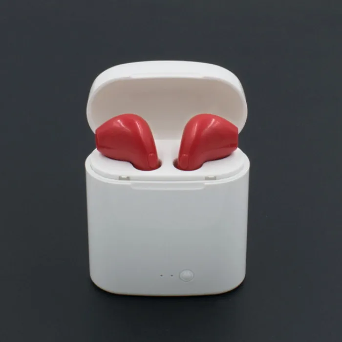 

BT 4.2 TWS i7s Truly Wireless Earphones Earbuds with Charging Box, White;black;red;gold;rose gold