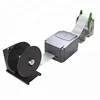 Thermal adhesive label sticker printing rewinding semi auto barcode printer rewinder