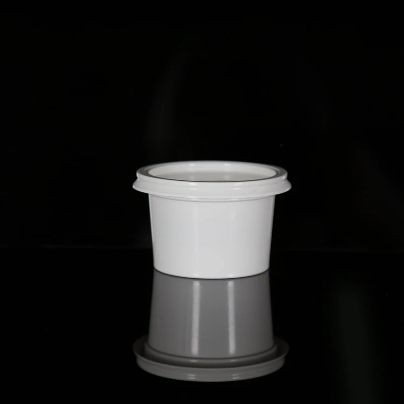 130ml Custom Pp Disposable White Plastic Salad Cups And Lids Buy