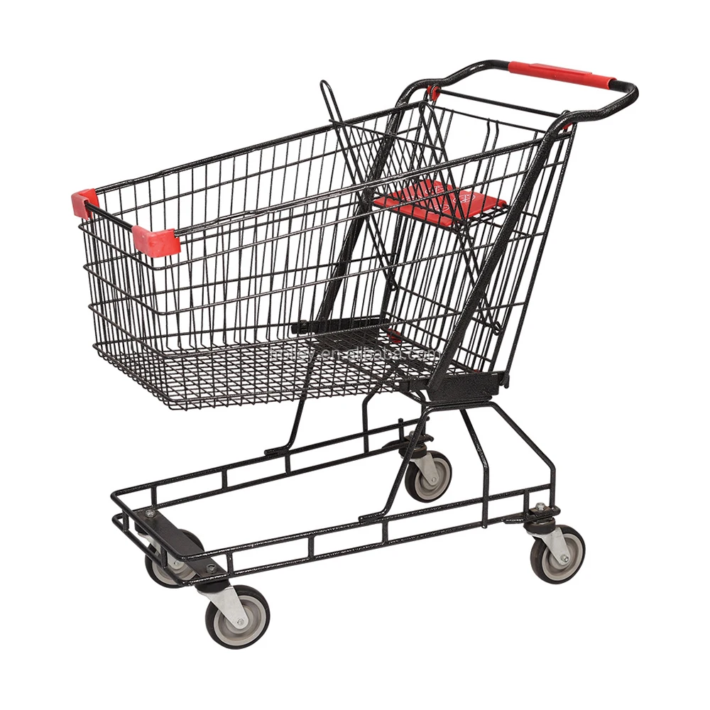 Unfoldable Metal Shopping Trolley With Power Coating - Buy Unfoldable ...