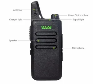 WLN KD C1 Mini UHF Handheld Walkie Talkie Radio