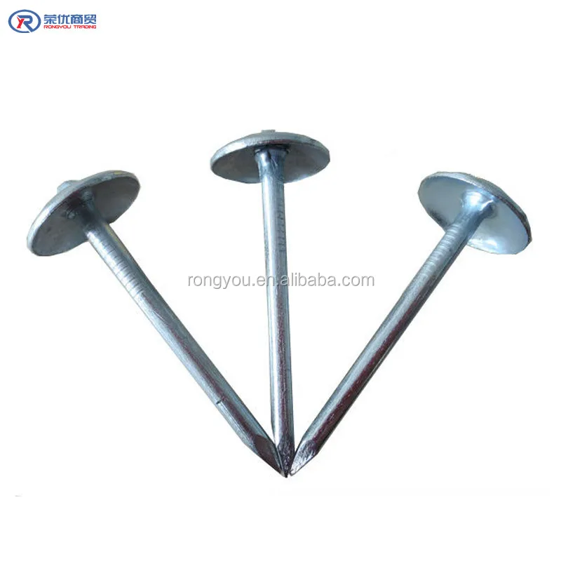 Coated Smooth Ring Shank Roofing Coil Nail Galvanised Ringshank Nail