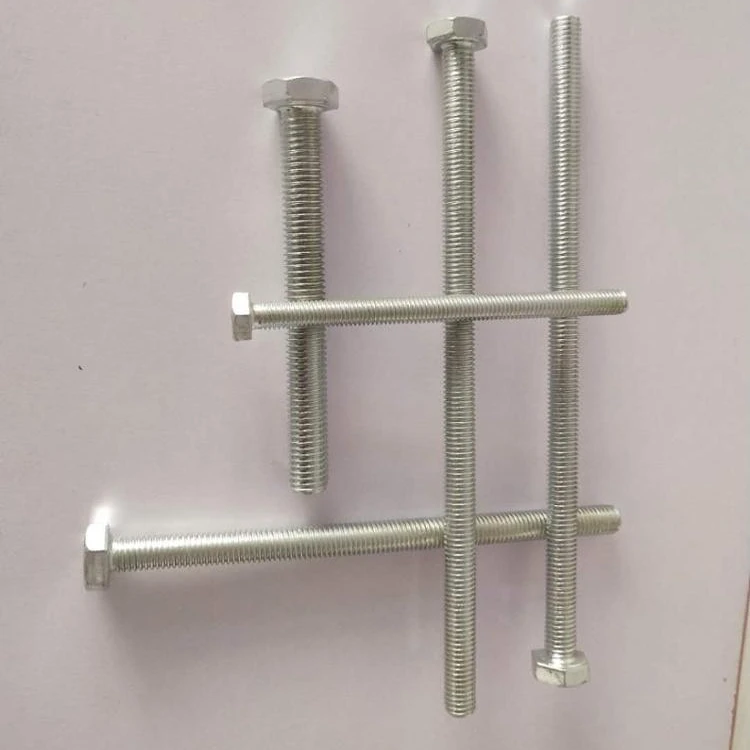 
hot dip galvanized/stainless steel hexagon head bolt DIN 934, DIN 931 