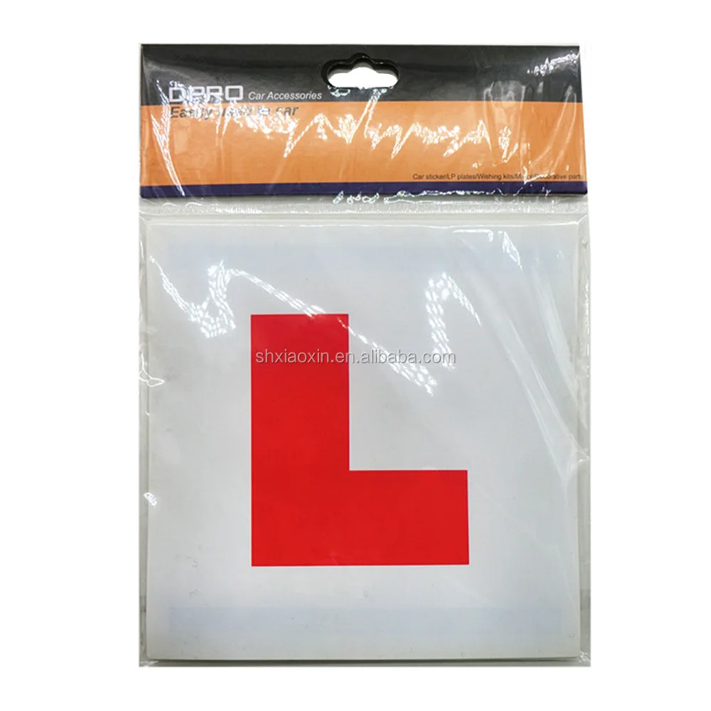 Two Strips L Plates For Car Sticker Buy L L