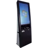 floor stand led touch screen advertising display with printer wall mounted touch screen kiosk