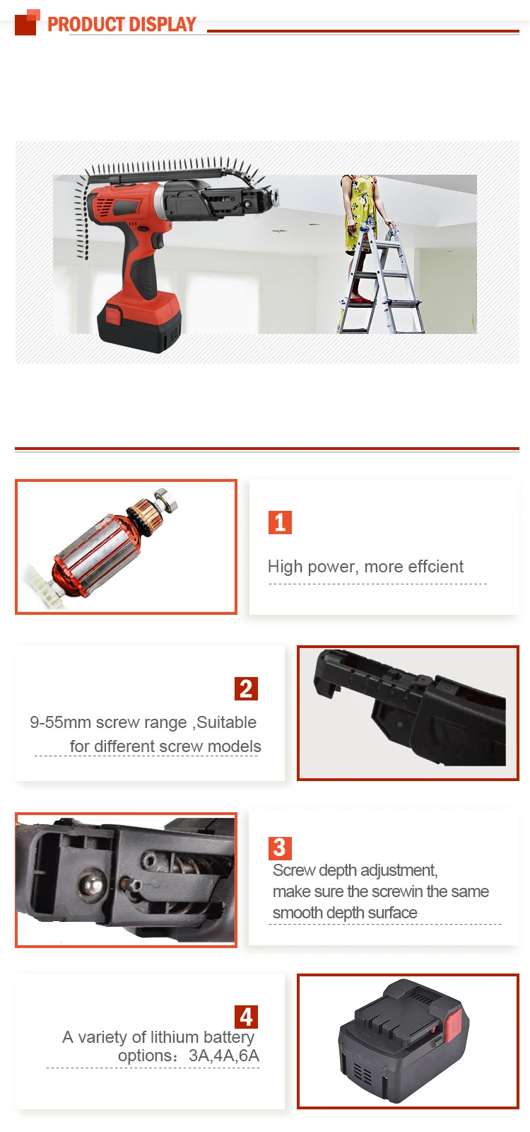 Adjustable Small Auto Feed Screw Gun Buy Auto Feed Screw Gun