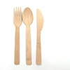 hot item disposable bamboo fork spoon knife cutlery set