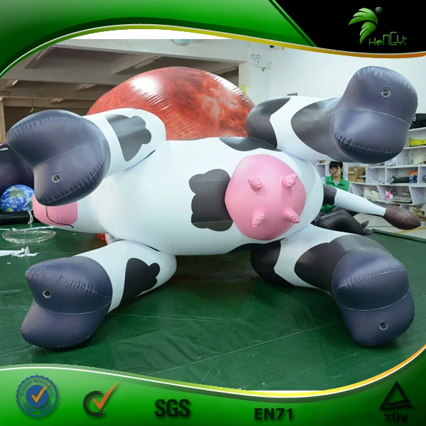 inflatable cow pool float