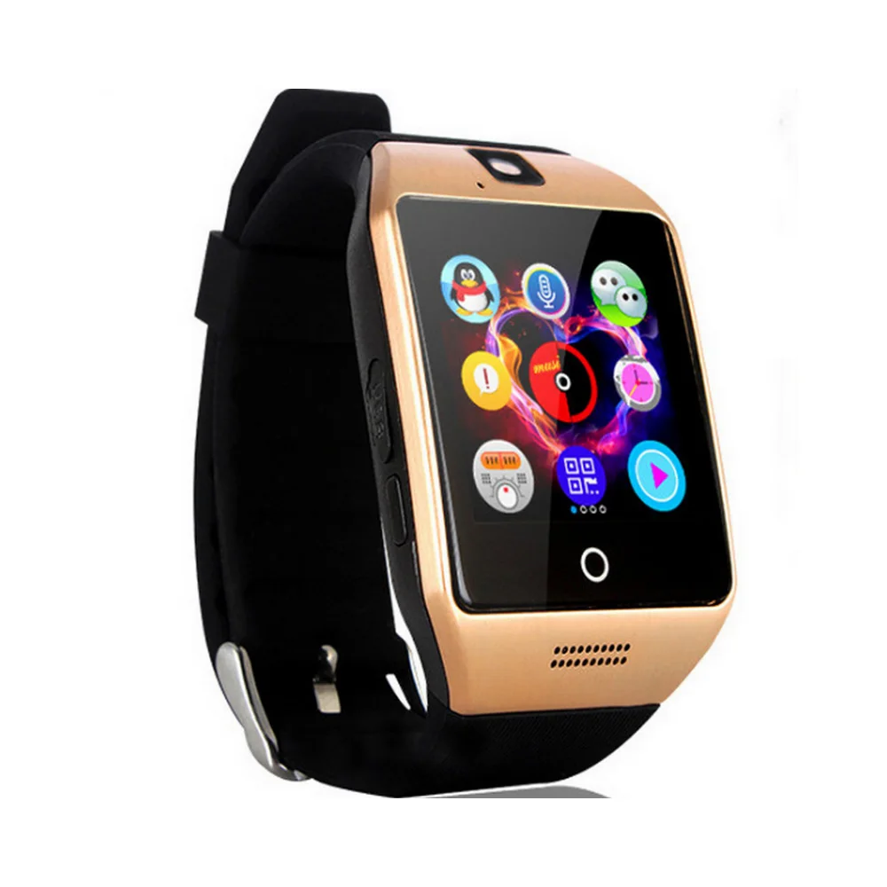 

Q18 Smartwatch with SIM TF Card Slot Fitness Activity Tracker Sport Watch Camera Facebook Whatsapp Twitter