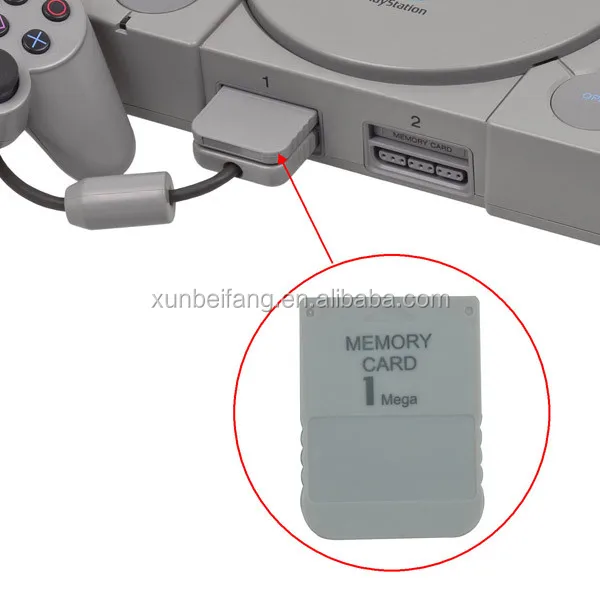 1MB memory card save for Sony PS1 console