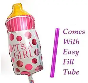 Buy Sweet Baby Girl Its A Girl Baby Bottle Foil Balloon For Baby