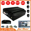 MDVR surveillance 1/2/4CH G-sensor 3G GPS D1 HDD car black box Vehicle DVR
