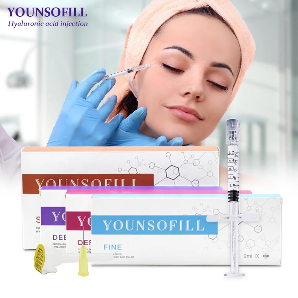 

CE ISO approval Cross Linked ha facial Injectable Dermal Filler hyaluronic acid injections to buy