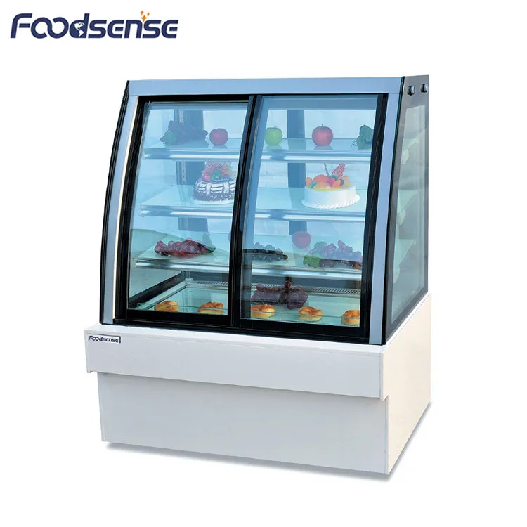 Stainless Steel Fridge For Cakes Display Fridge Price,Double-Temperature Cake Chiller For Sale