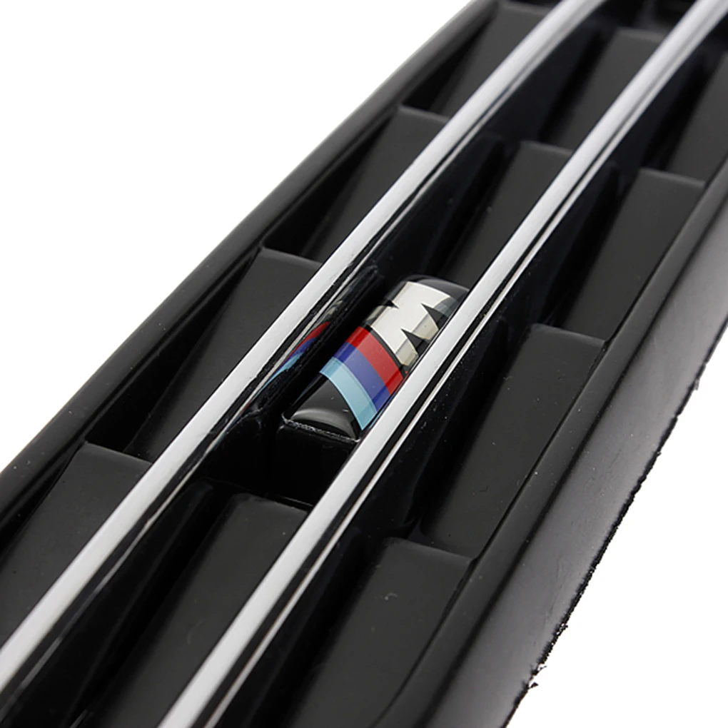 Ruiboury Black Side Fender Mesh-Air Flow Vents Grill Grill Ersatz für BMW E60 M5 E61 E39 E90 M3 E46