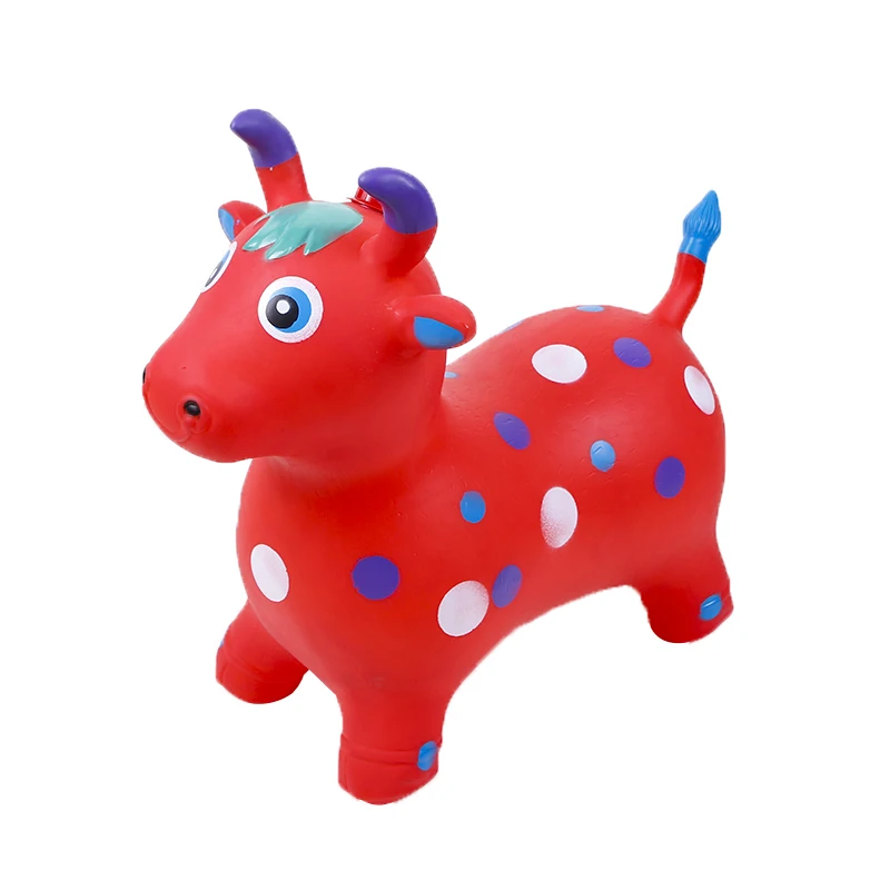 Inflatable Pvc Kids Jumping Animal Bouncing Hopper Deer - Buy Kids ...