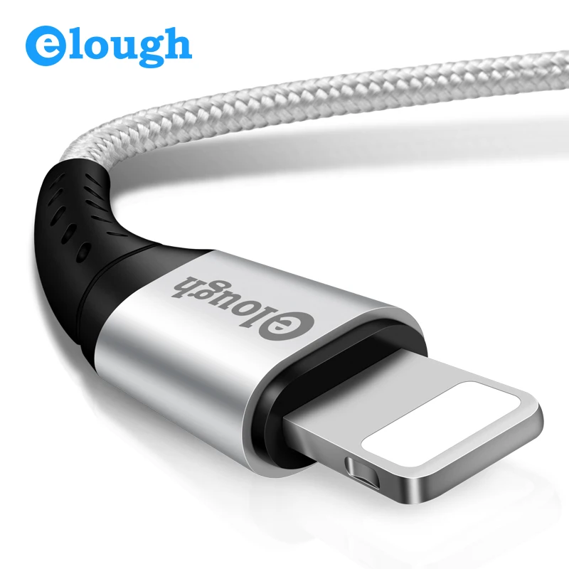 

Elough fast charging data cable For Iphone7 6 6S Plus 2.4A quick charge usb charging cable