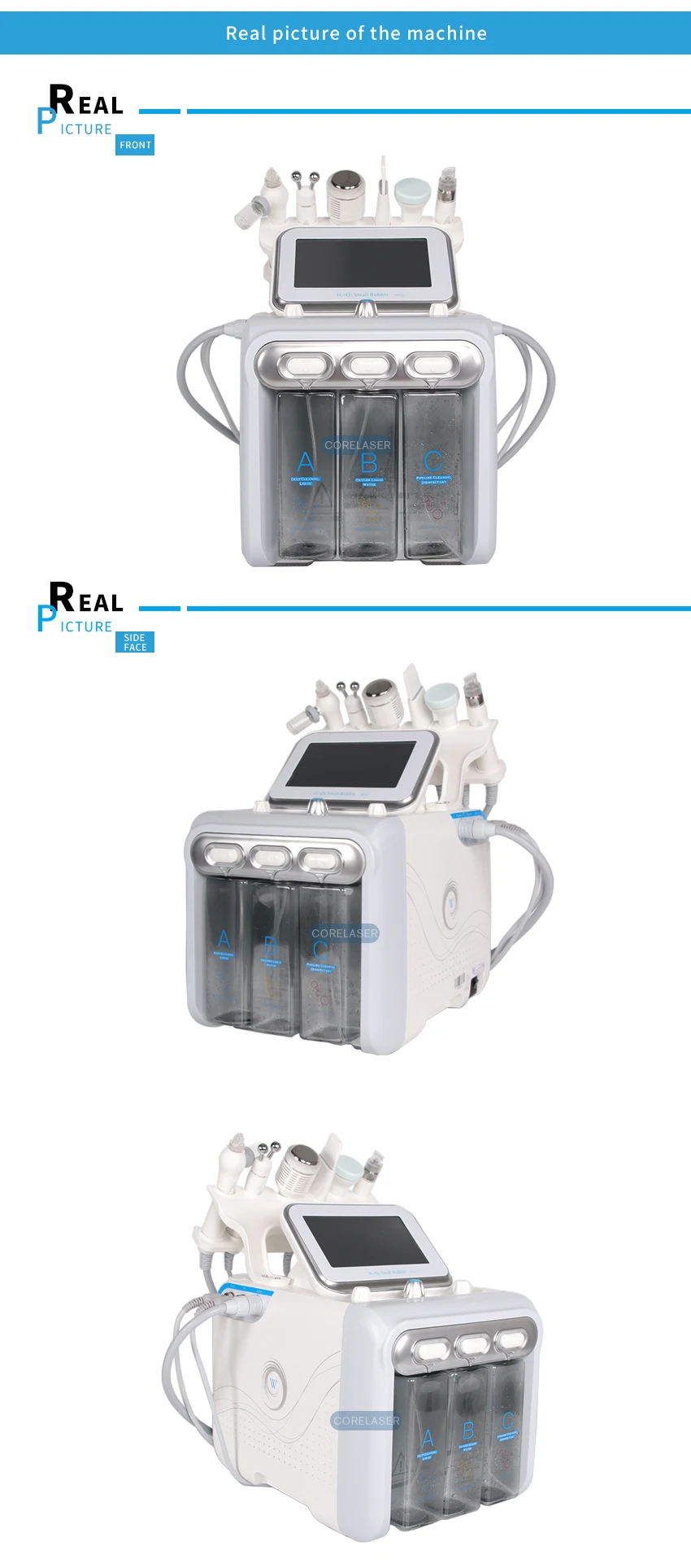 home use spray oxygen and air jet