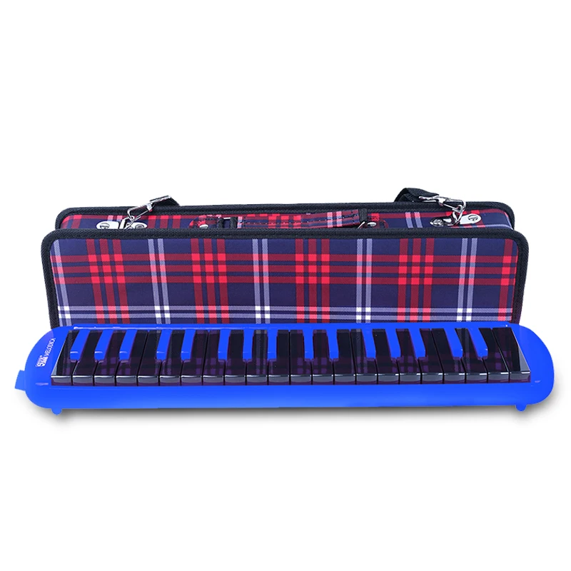 
Professional 37 keys JDR melodica in hard canvas case 