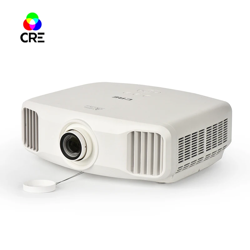 

Top 3D Projector Full HD 1080p 3300 Lumens Home Theater Projector LED 4K Android Projector CRE X8000
