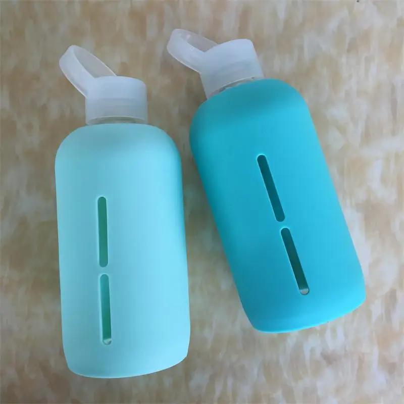 Buy Wholesale China 500ml Bpa-free Dishwasher Safe Borosilicate Glass Water  Bottle Unbreakable Reusable & Sport Bottle at USD 1.5