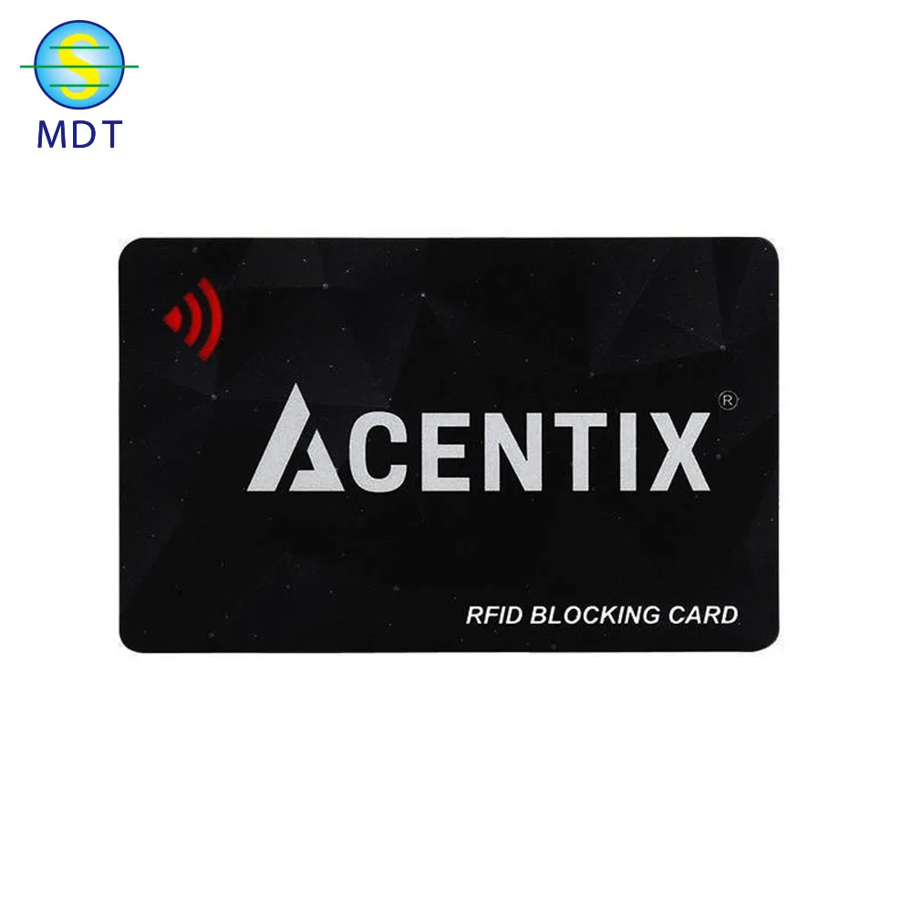 T5577 / 13.56MHZ RFID阻止/阻止卡，保护钱包