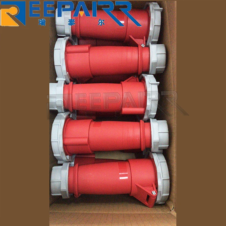 Ip67 4p 32a Reefer Container Electrical Plug Socket For Refrigeration Buy Reefer Container