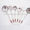 Elegant ceramic handle stainless steel kitchenware