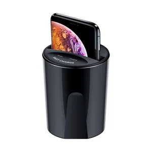 Wireless Car Cup Holder Charger Qi Enabled Phones