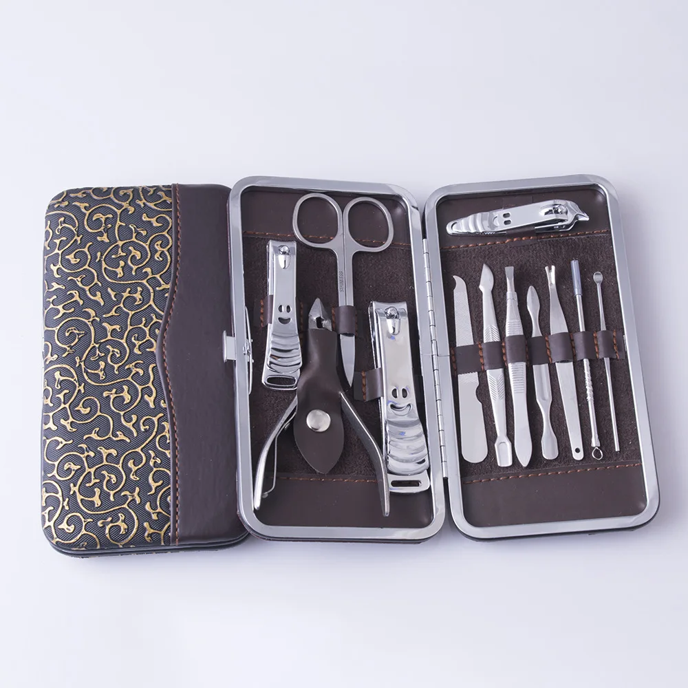 12 Piece Manicure Set Nail Care 12 Piece Cutter Cuticle Clipper