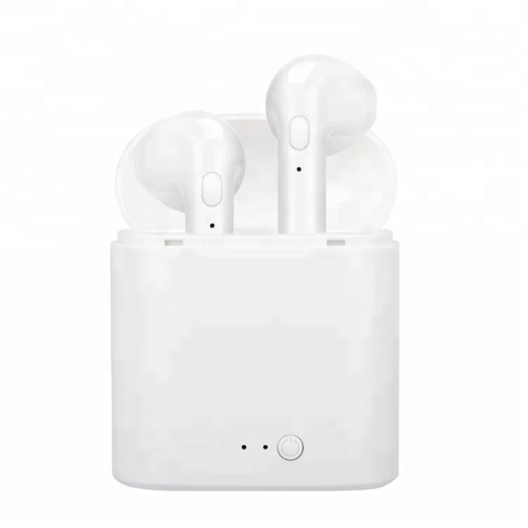 

TWS stereo true wireless earphone in-ear with charging case, White;black;other colors