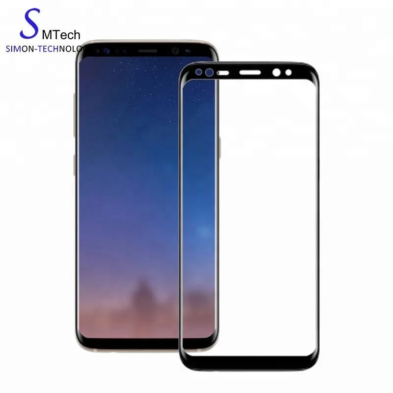 For S8 Tempered Glass, for Samsung Galaxy S8 Tempered Glass Screen Protector 3D Fully Curved